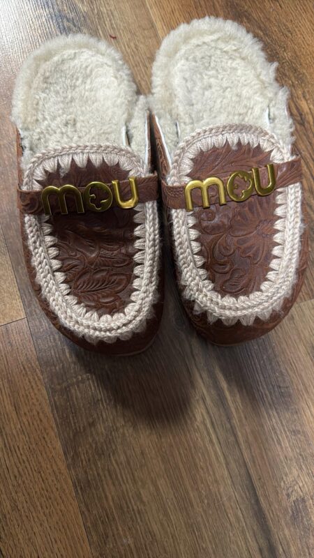 כפכף פלטפרומה - OU WINTER BIO SLIDE LTALIAN LEATHER COG – תמונה 7