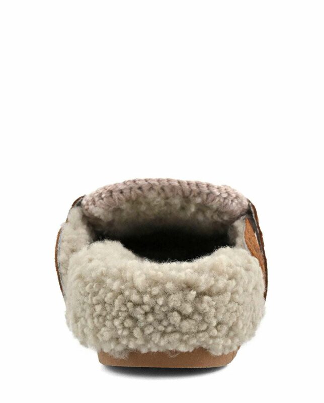 כפכף פלטפרומה - OU WINTER BIO SLIDE LTALIAN LEATHER COG – תמונה 4