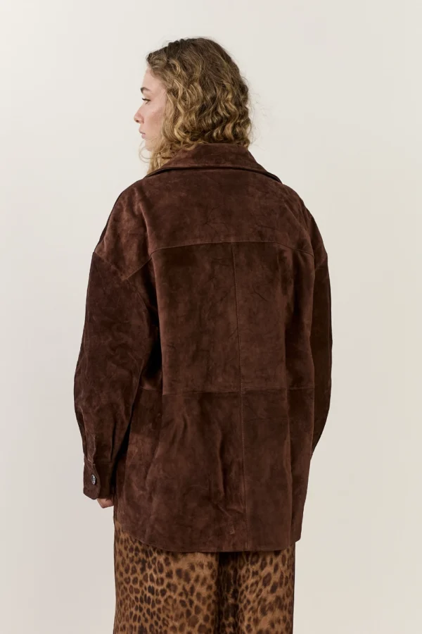AGATHA SUEDE COAT