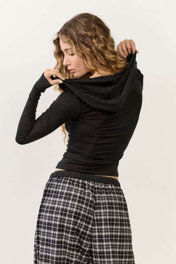 ZOE BASIC TISSUE HOODIE