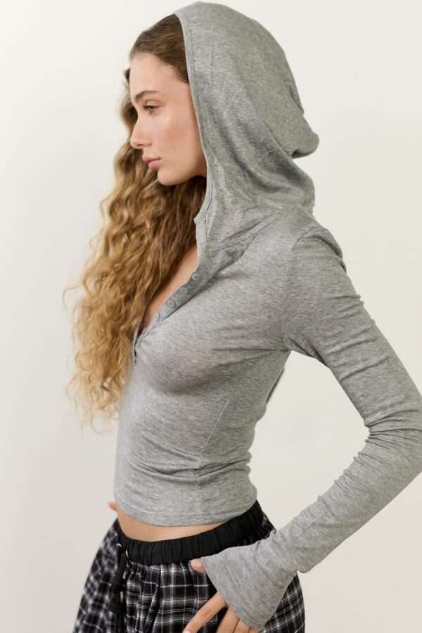 ZOE BASIC TISSUE HOODIE