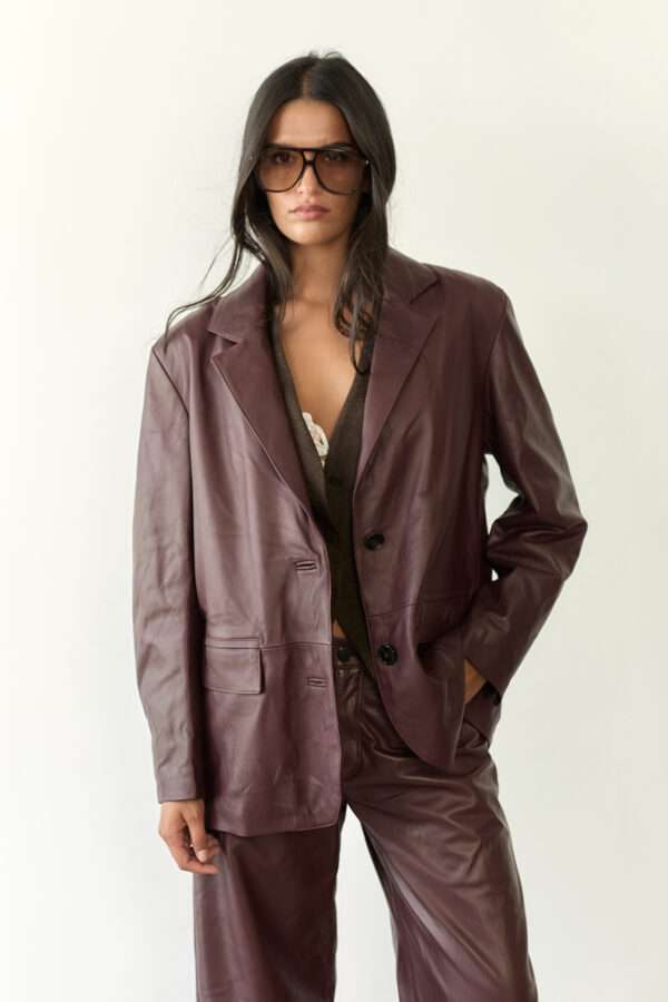 MAELLE LEATHER JACKET