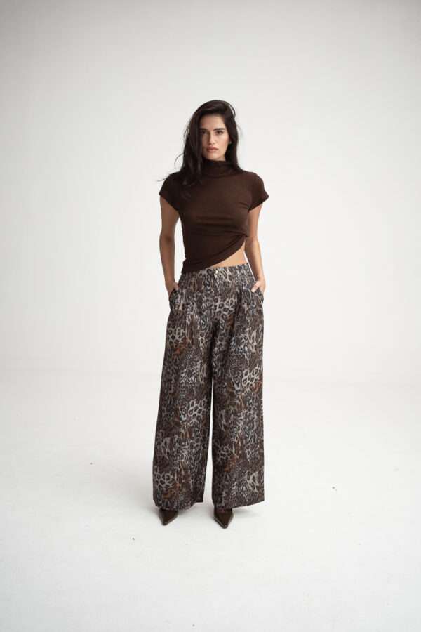 ROSE BASIC HIGH NECK  TOP