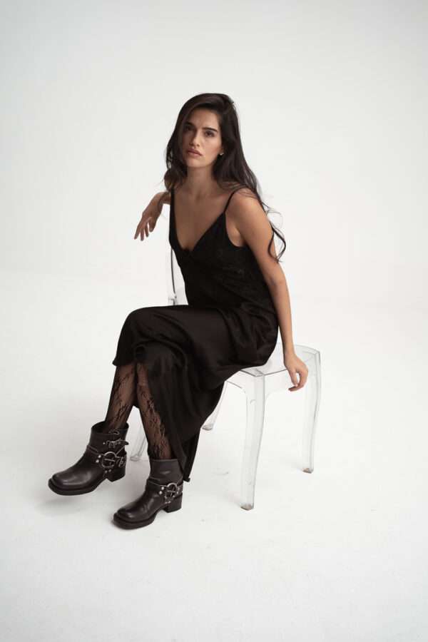 MARIA MAXI DERSS BLACK