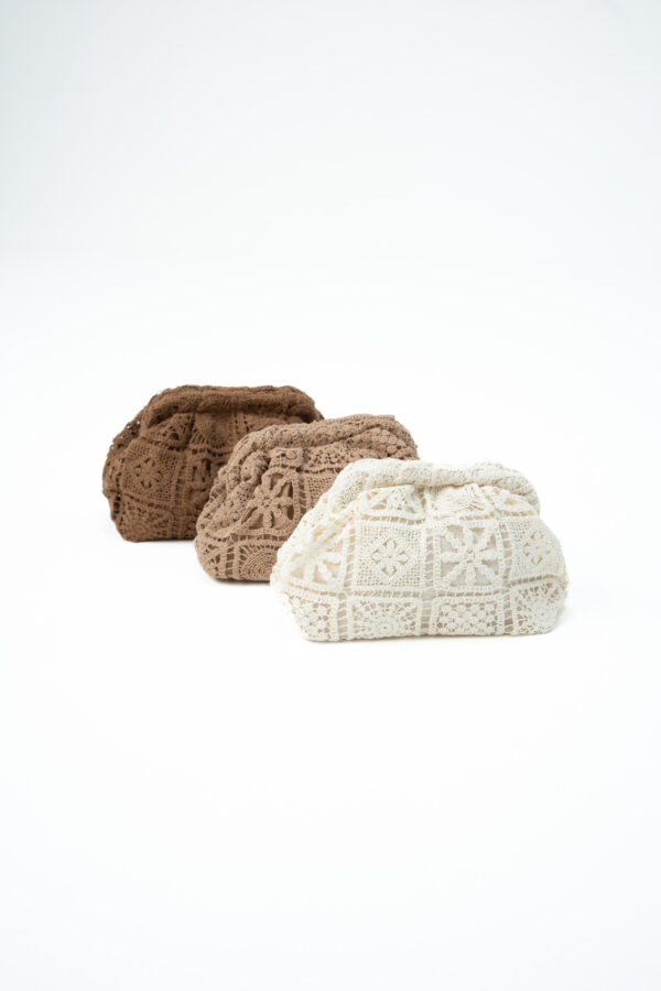 תיק קלאץ' קורשה/LUNA CROCHET CLUTCH BAG