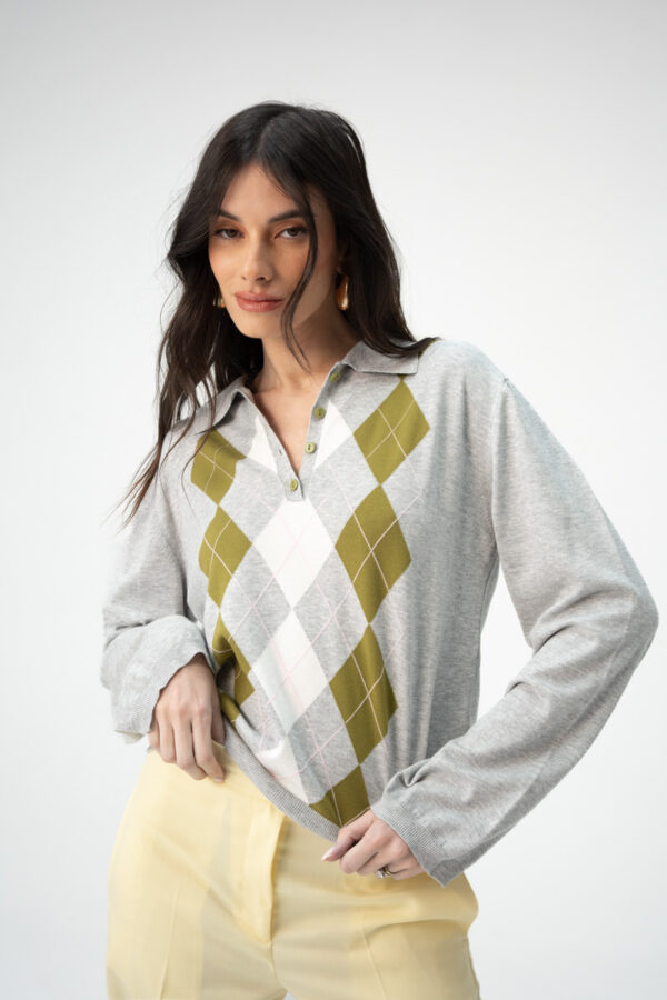 סריג ארגייל/ ARGYLE POLO CLASS