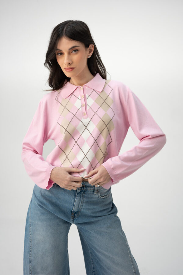 סריג ארגייל/ ARGYLE POLO CLASS