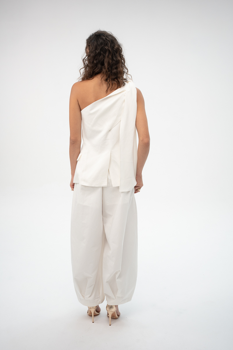 טופ-אסימטרי - GIMI Asymmetric Tie TOP – תמונה 7