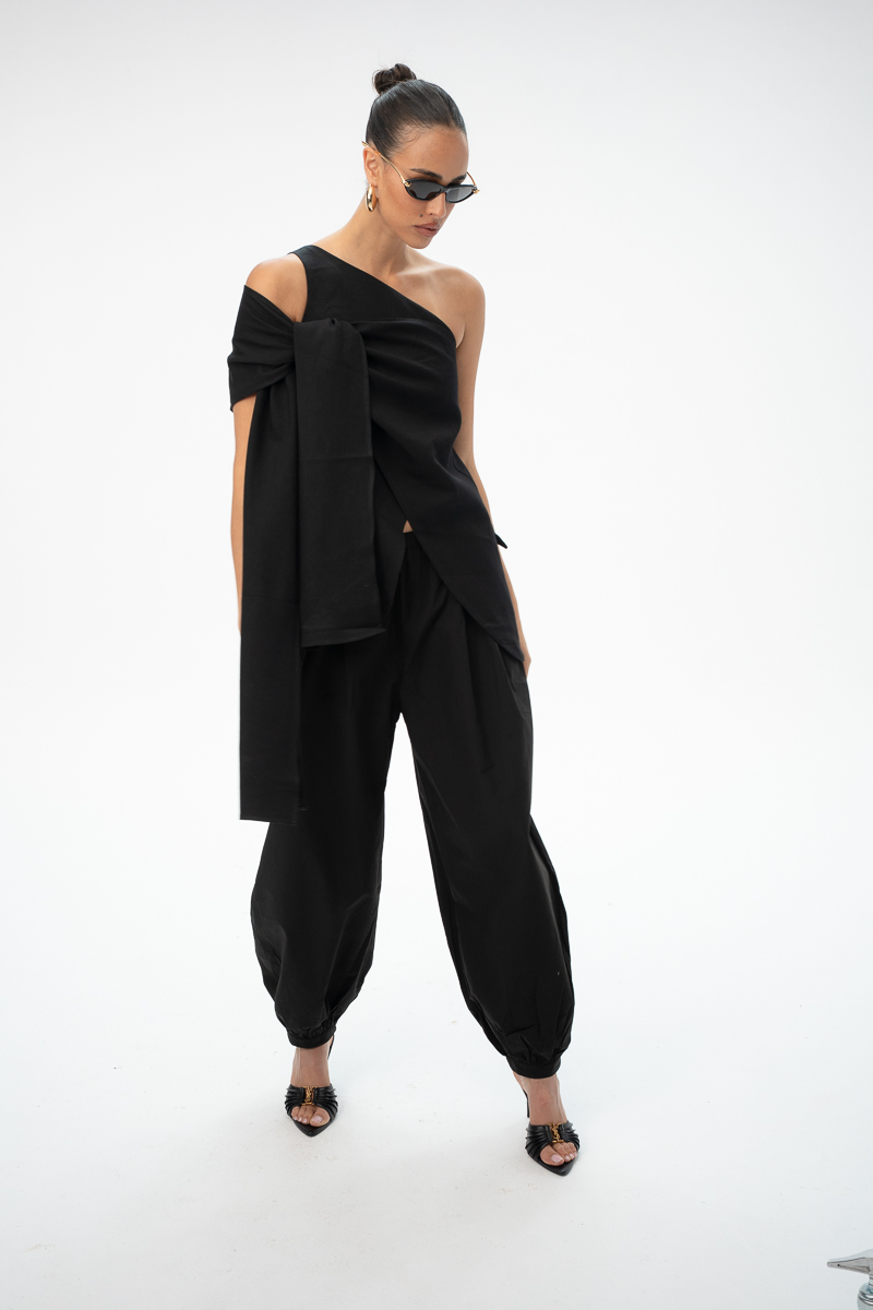 טופ-אסימטרי - GIMI Asymmetric Tie TOP