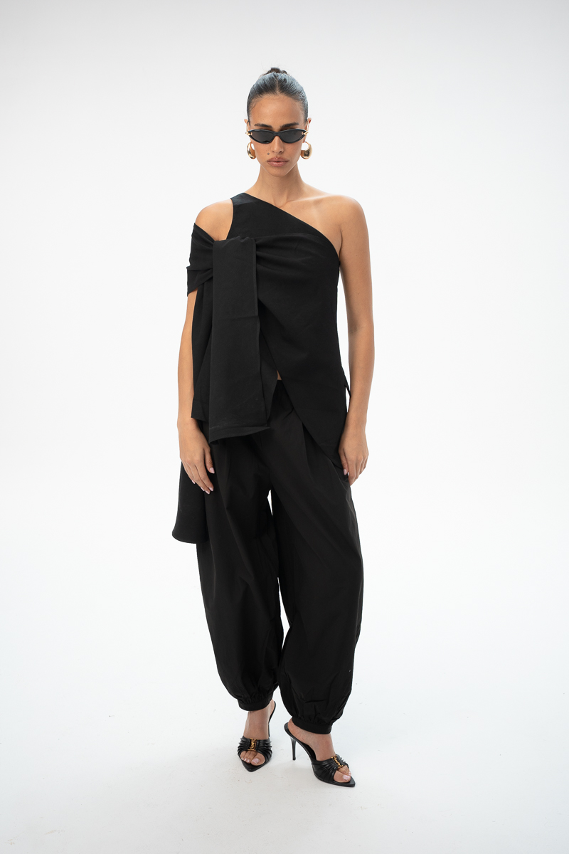 טופ-אסימטרי - GIMI Asymmetric Tie TOP – תמונה 11