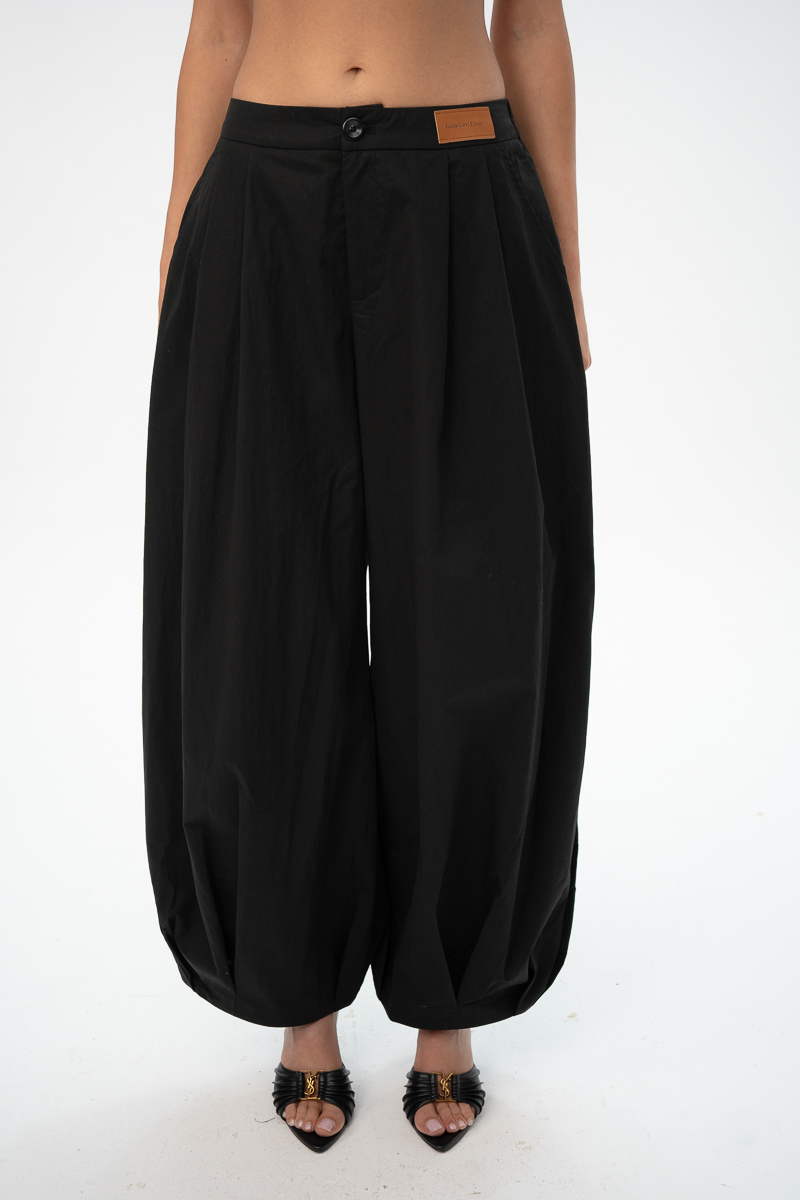 מכנסיים בלון - PINK OHigh - Waist Pleated Balloon Pants – תמונה 10