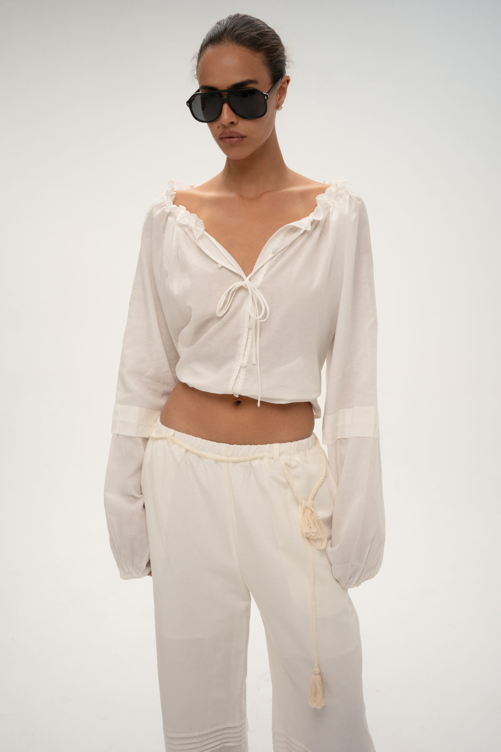 חולצה וואל בוהו - BOHO Blouse – תמונה 7