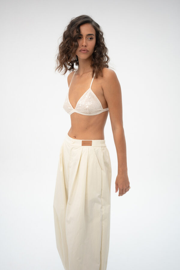 טופ פייטים -Glom Sequin Bralette