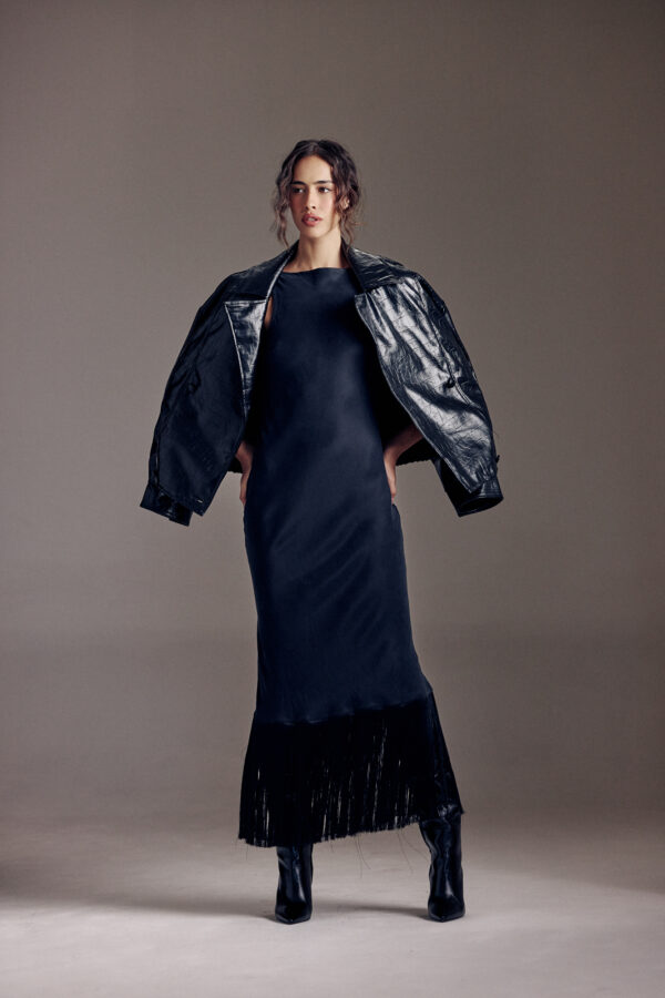 שמלת פרנזים ריביירה - Riviera Fringe Dress