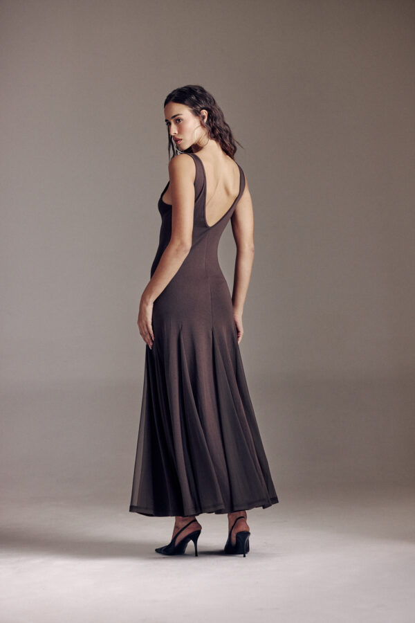 שמלת מקסי אמבר -Amber Backless Maxi Dress