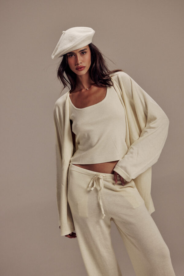 סט סריג קופנהגן - Oversized Cardigan & Top